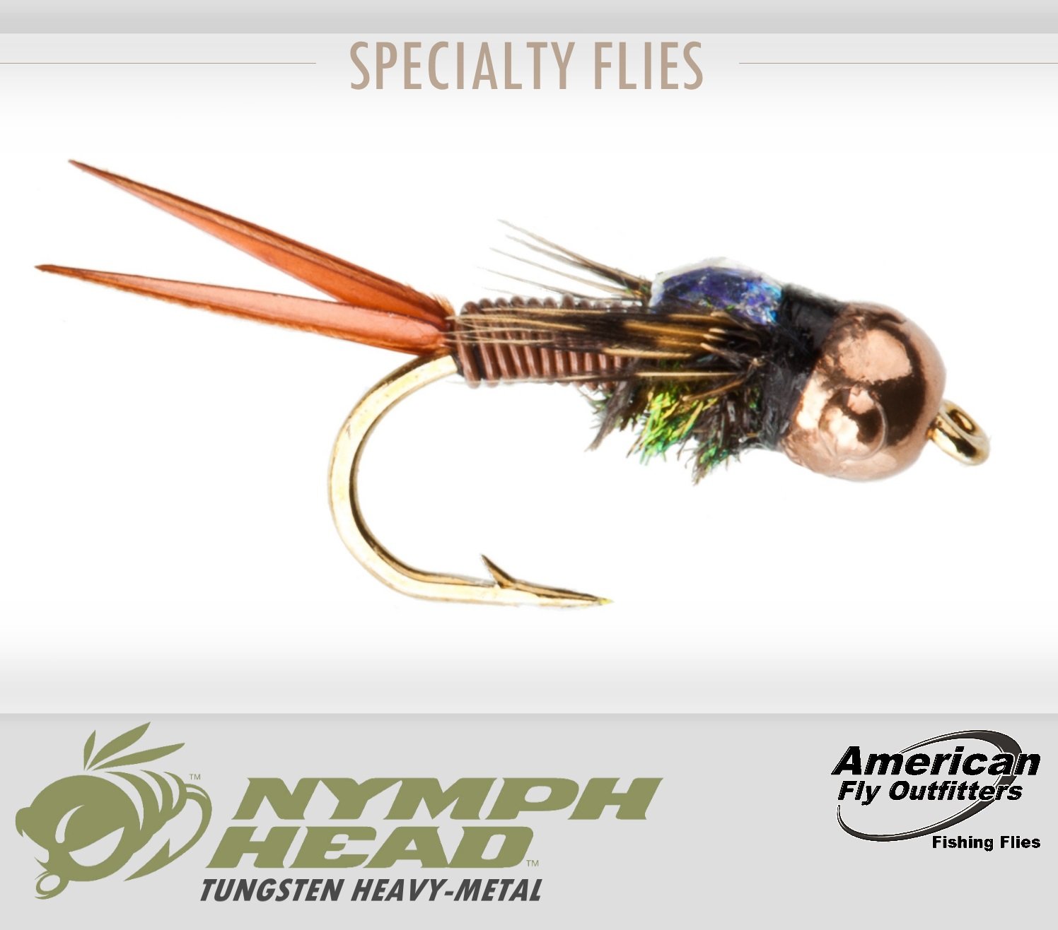 Nymph Head Heavy Metal Assortment
