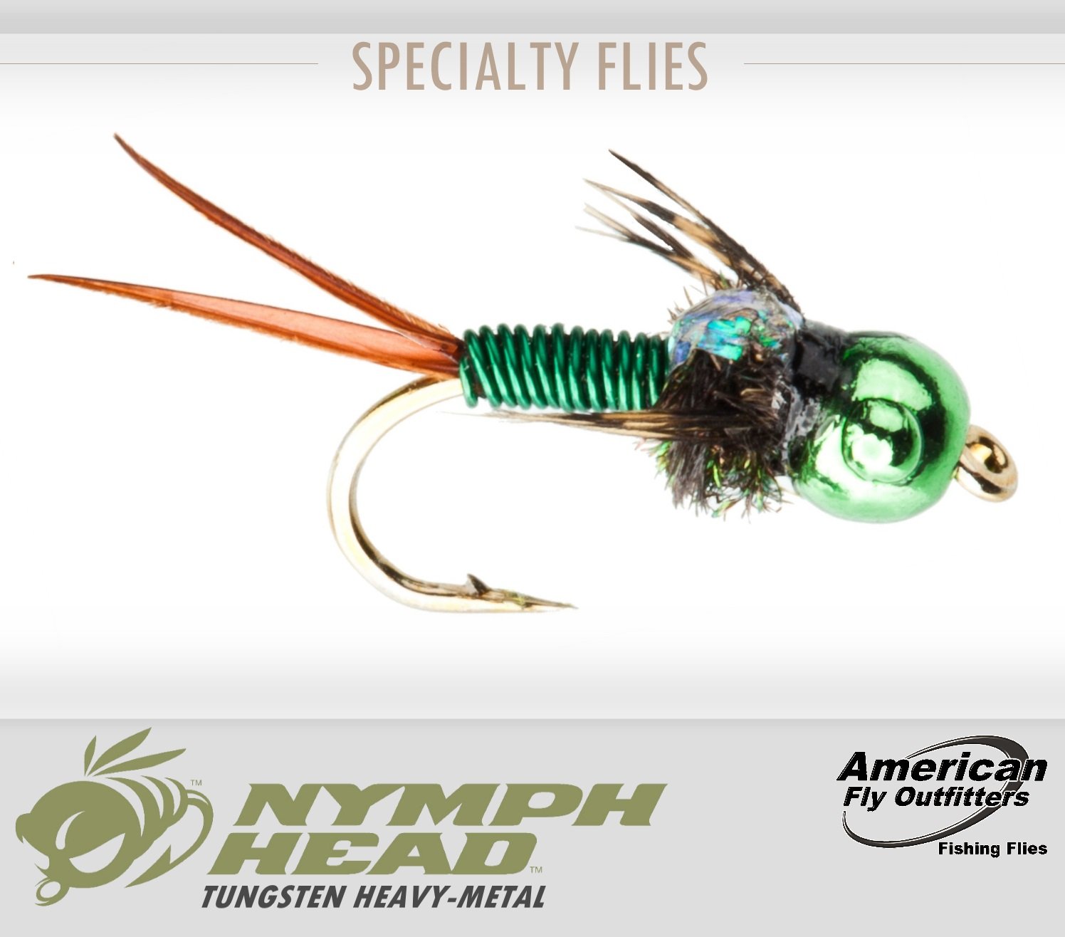 Nymph Head Heavy Metal Assortment