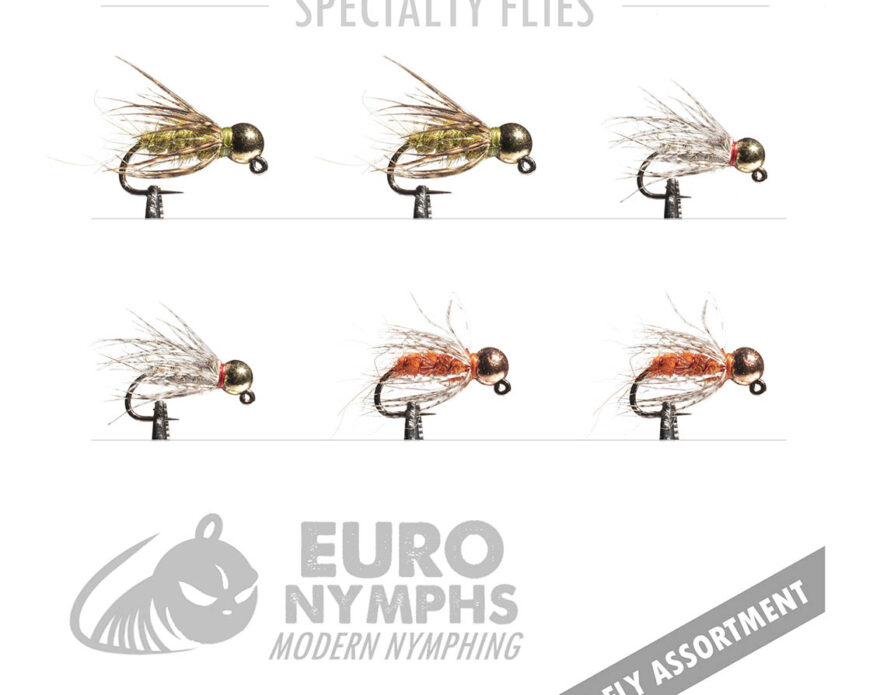 Soft Hackle Euro Nymphs (6 pack)